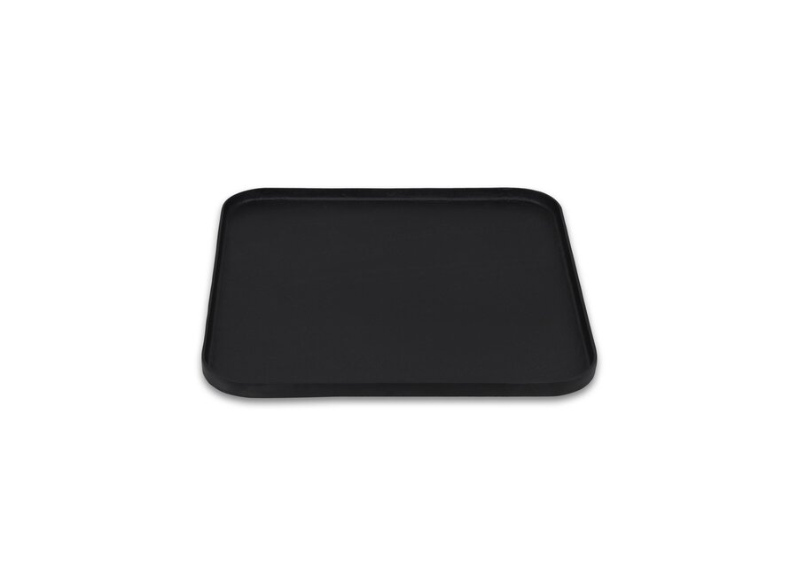 Square tray 'Lyom' - Black