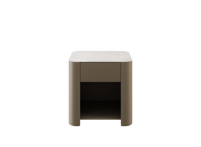 Nachttisch 'Winston' - Diamond Cream