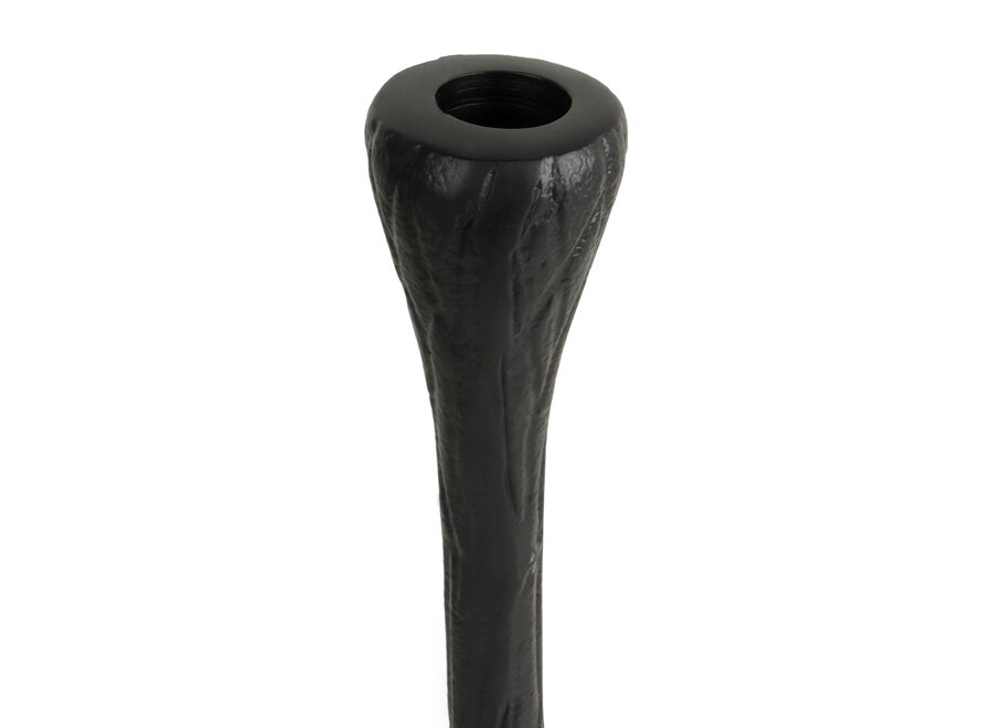 Bougeoir 'Lagos' M - Black