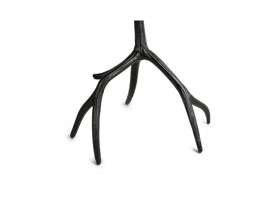 Bougeoir 'Lagos' M - Black