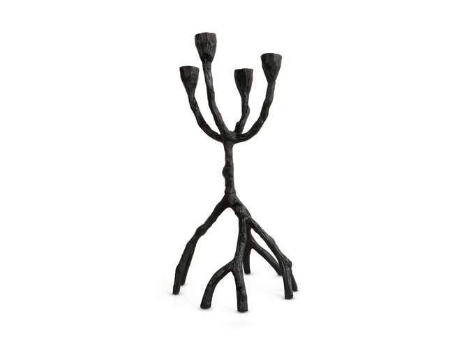 Bougeoir 'Lagos' L - Black