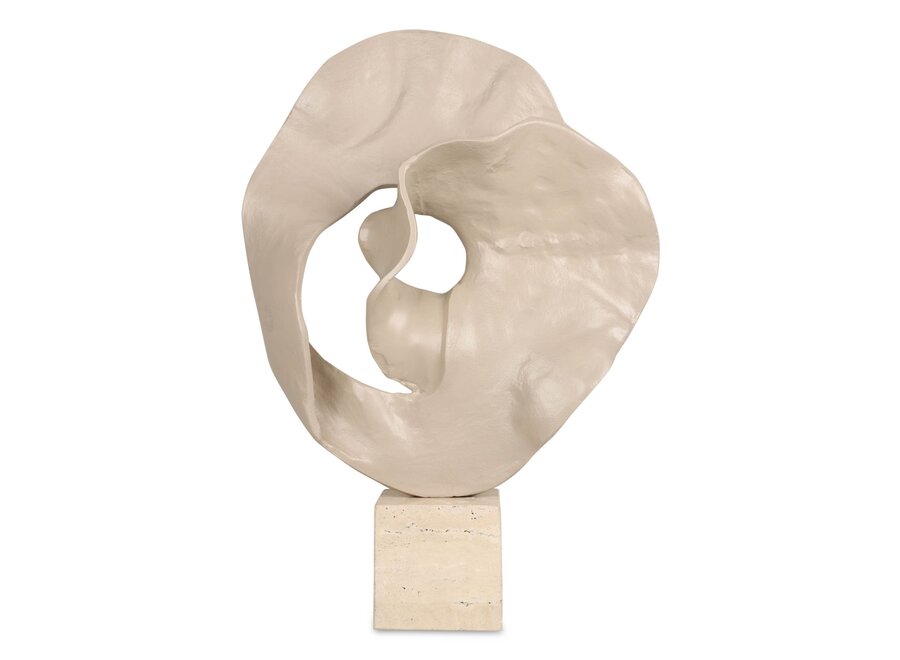 Decor object 'Helsingborg' - Sand/Travertine
