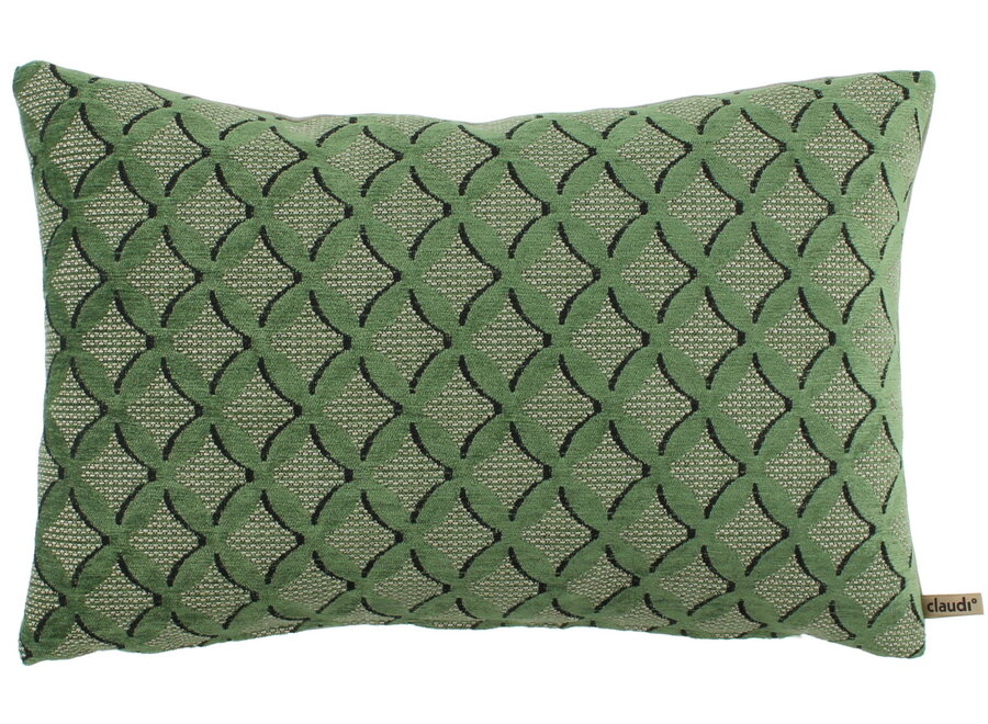Dekoratives Kissen Orelia Dark Green