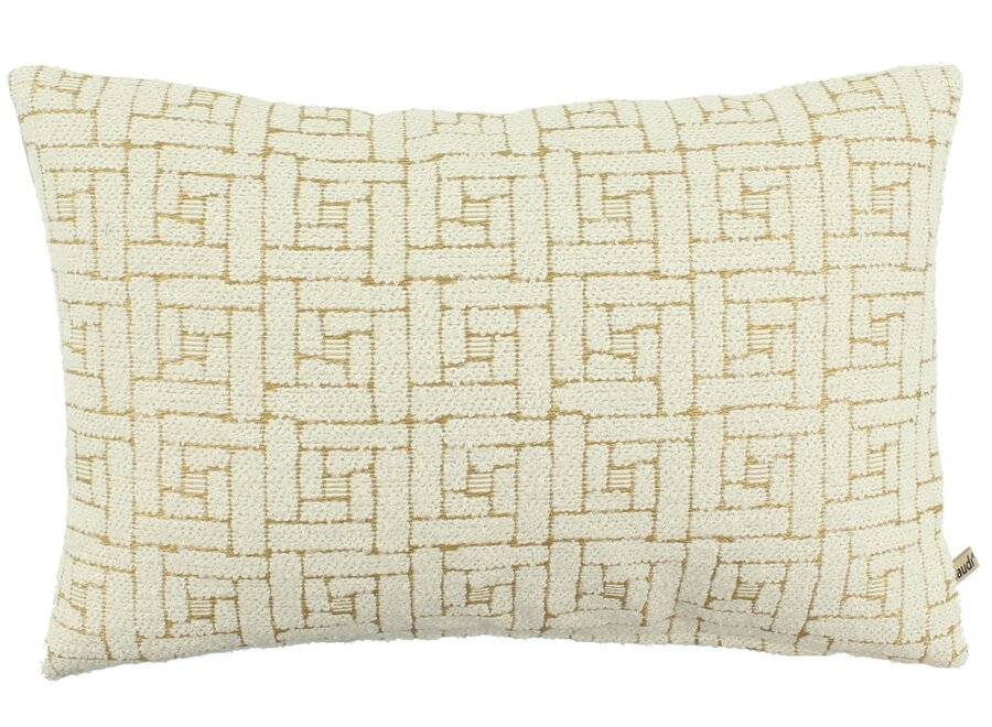 Decorative cushion Pincie Exclusive White/Gold