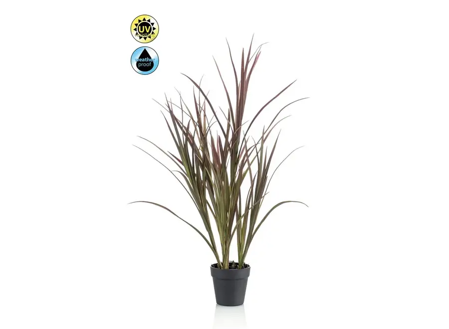 Künstliches Ziergras für den Außenbereich „Burgundy“ 90 cm – UV