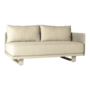 Loveseat 'Volterra' Links - White Taupe