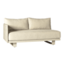 Loveseat 'Volterra' Rechts - White Taupe