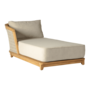 Chaise longue 'Horizon' Droit - Natural Beige