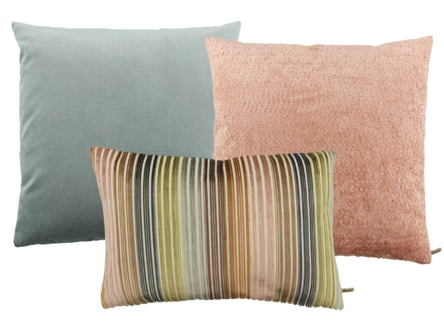 Combinaison de coussins Pastel Multicolor: Gamia, Shelly & Eduard