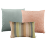 Combinaison de coussins Pastel Multicolor: Gamia, Shelly & Eduard