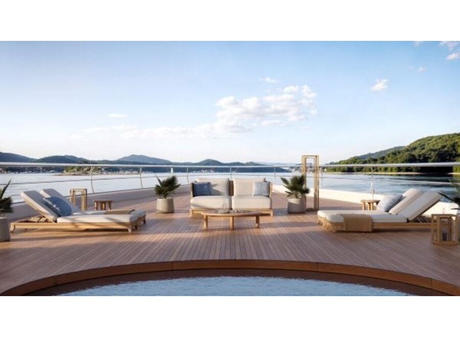 Lounger 'Horizon' - Natural Beige
