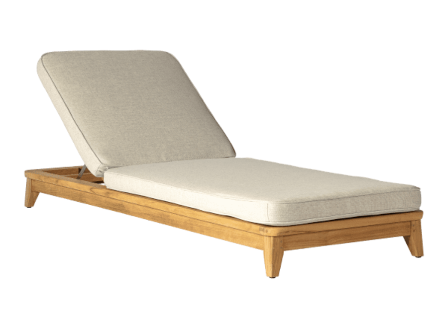 Chaise longue 'Horizon' - Natural Beige