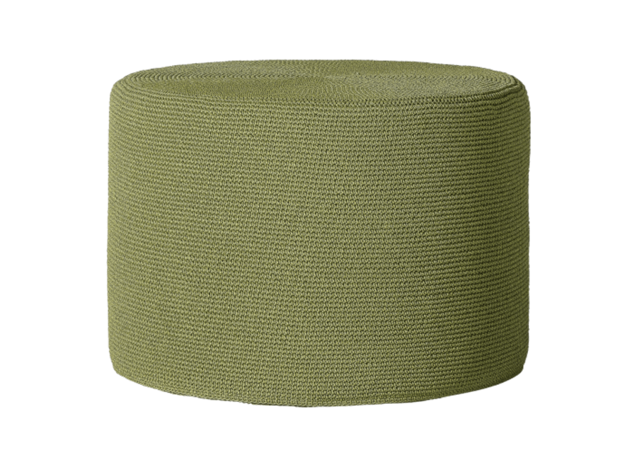 Stool 'Crochette' Ø53 - Olive Green