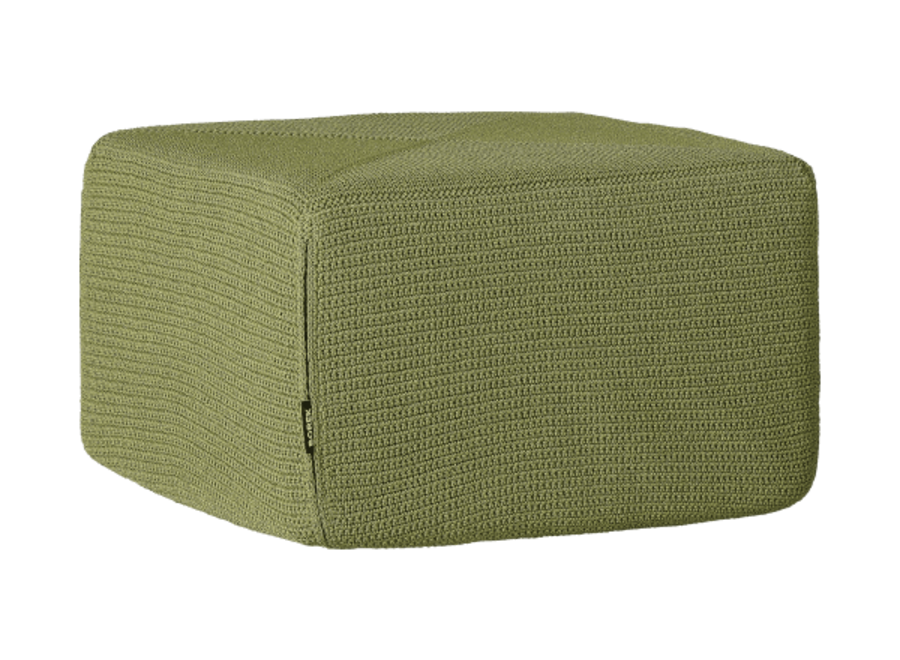 Stool 'Crochette' - Olive Green