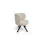 Fauteuil pivotant Ricardo - White Beige