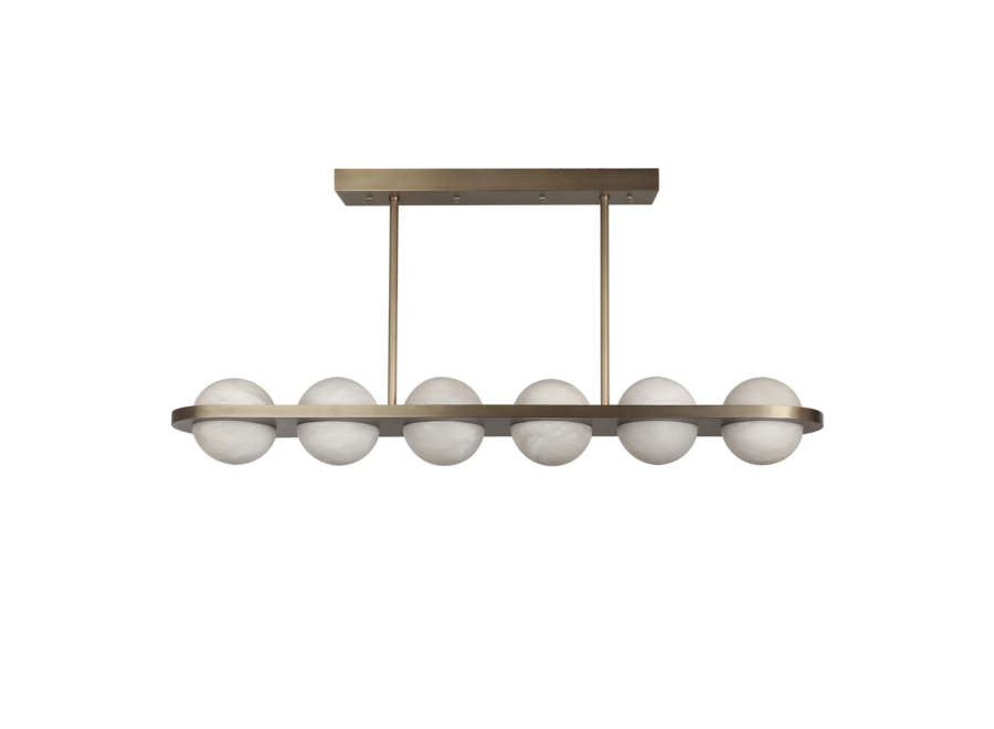 Kronleuchter Sereno - Albaster Bronze