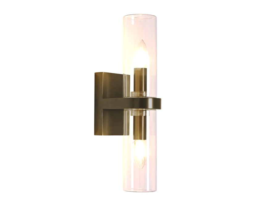 Buitenwandlamp Lyon - Bronze