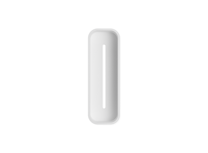 Bowl Stone - White matt