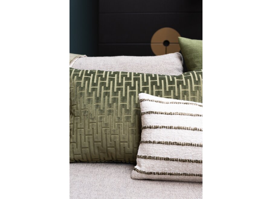 Dekoratives Kissen Mocellia Olive