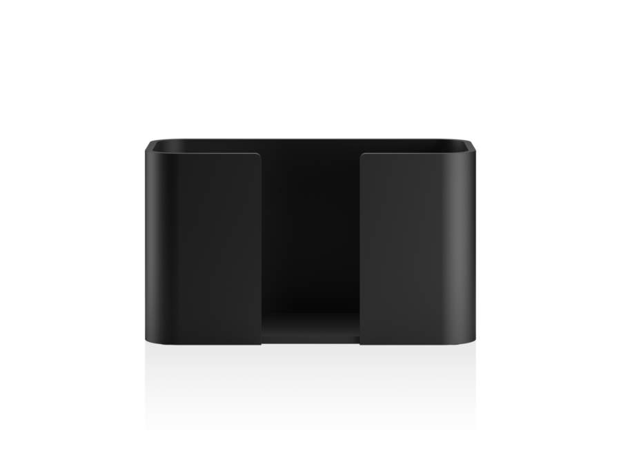 Guest towel holder Stone - Black matt