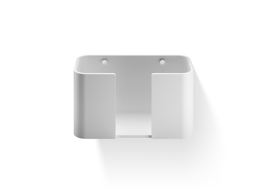 Gastendoekhouder Stone - Wandbevestiging - White / chrome