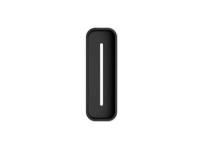 Schale Stone - Black matt