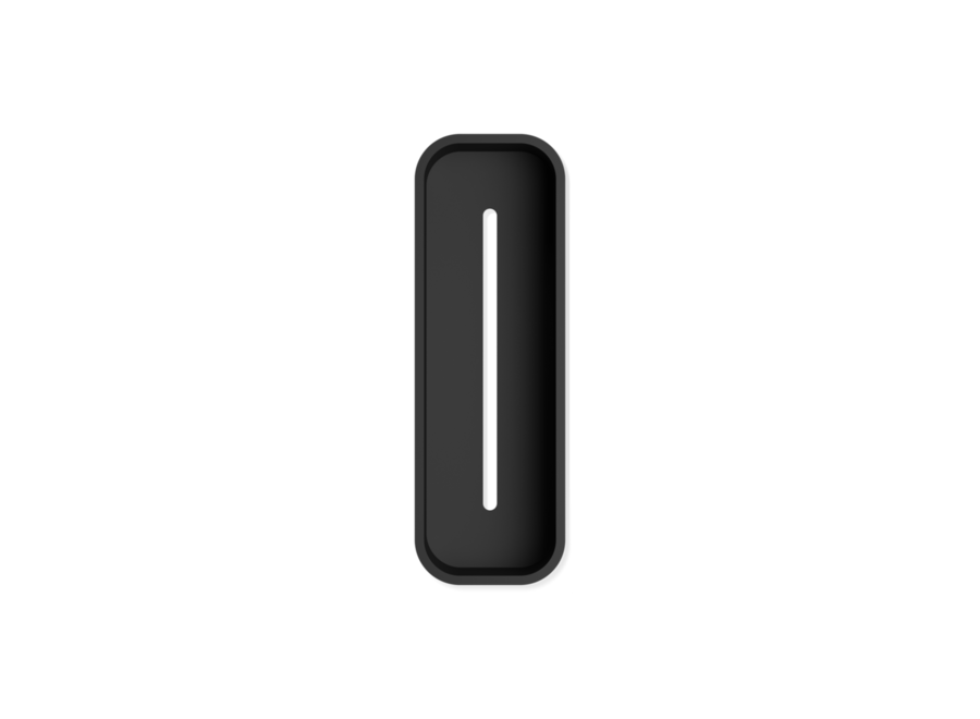 Bowl 'Stone' - Black matt