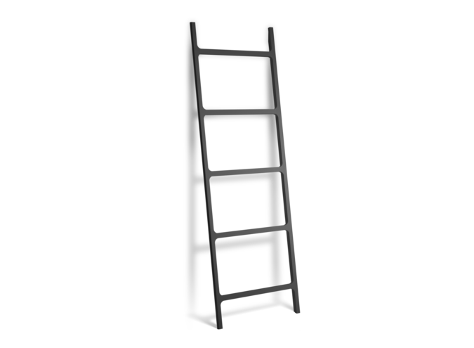 Handdoek ladder Stone - Black matt
