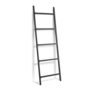 Handdoek ladder 'Stone'  - Black matt