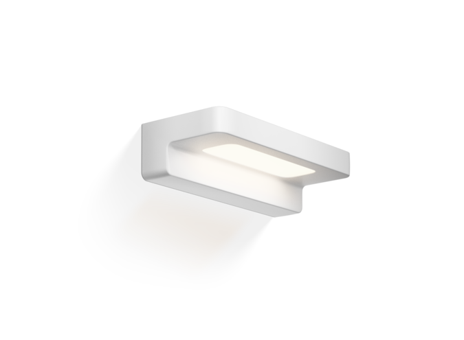 Led wall light  Stone - White matt