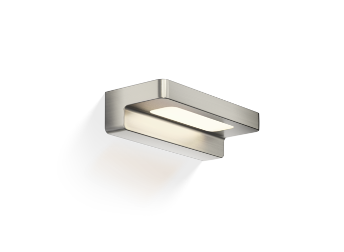Led wall light  Stone - Nickel satined