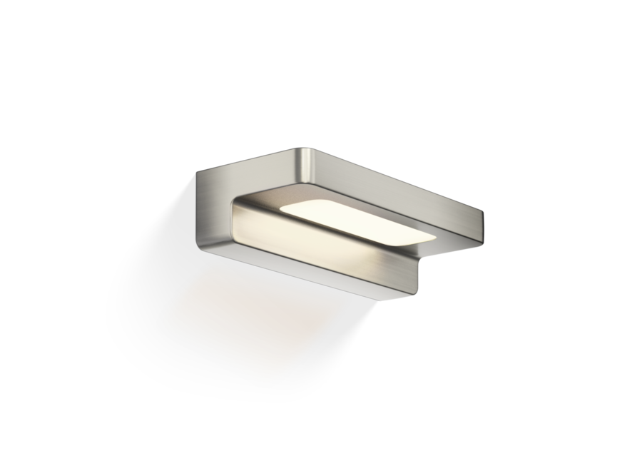 Led wandlamp 'Stone'  - Nickel satined