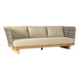 Lounge sofa 'Fiore' - Espresso