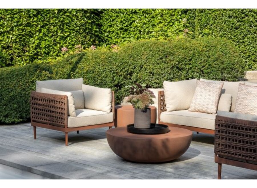 Chaise lounge 'Jaxx' - Brick