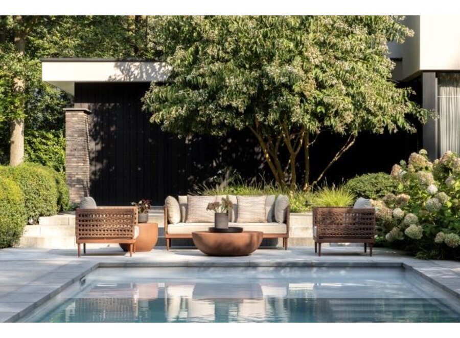 Lounge sofa 'Jaxx' - Brick