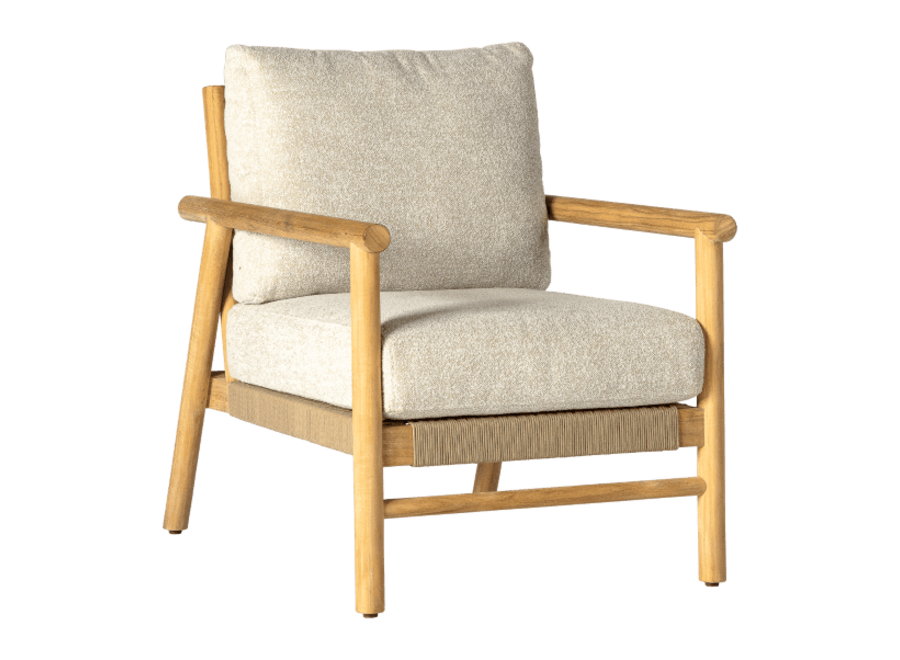 Chaise basse de salle à manger 'Lorenza' - Sand
