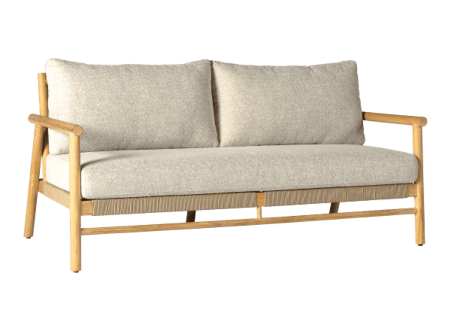 Lounge sofa 'Lorenza' 2-seater - Sand