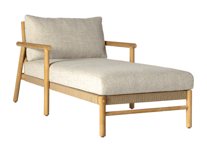 Chaise longue 'Lorenza' - Sand