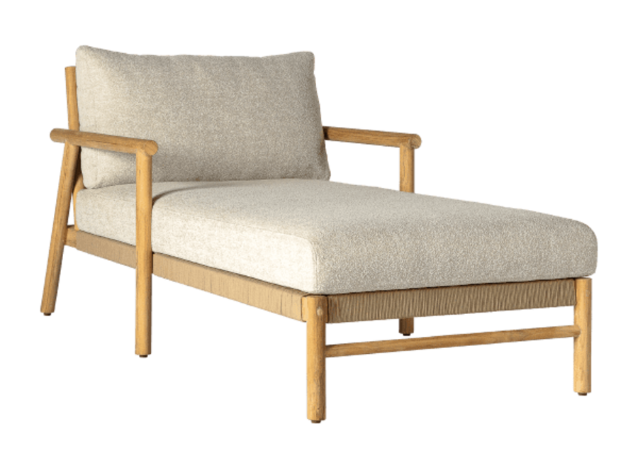 Liegestuhl 'Lorenza' - Sand