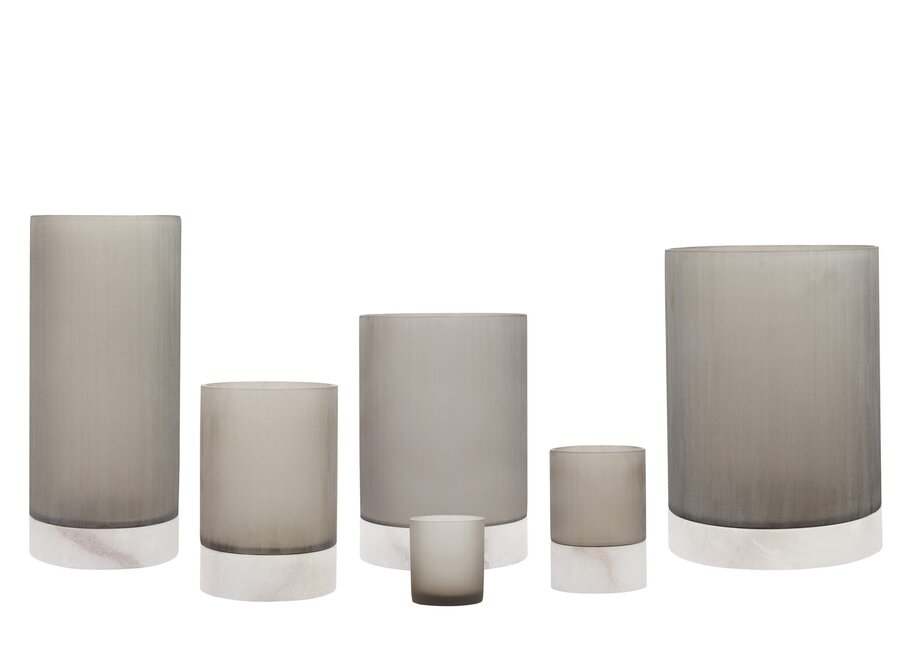 Tealight 'Kalle' - Smoke