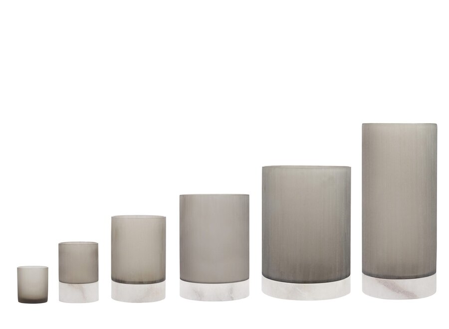 Theelicht 'Kalle' - Smoke