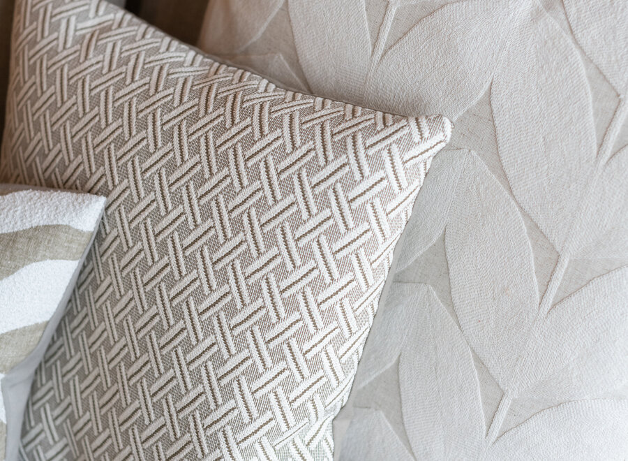 Sierkussen Herbas Off White