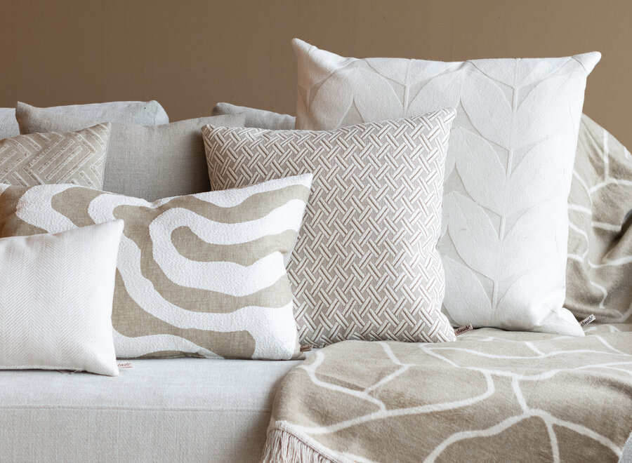 Sierkussen Herbas Off White