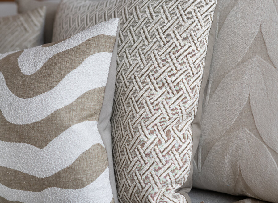 Sierkussen Herbas Off White