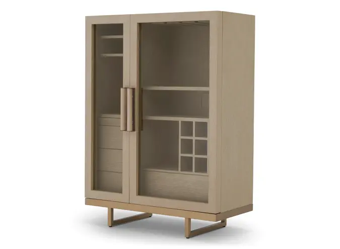 Bar Cabinet Connaught - Washed Oak