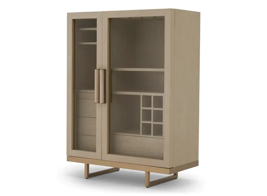 Bar Cabinet Connaught - Washed Oak
