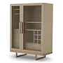 Bar Cabinet 'Connaught' - Washed Oak