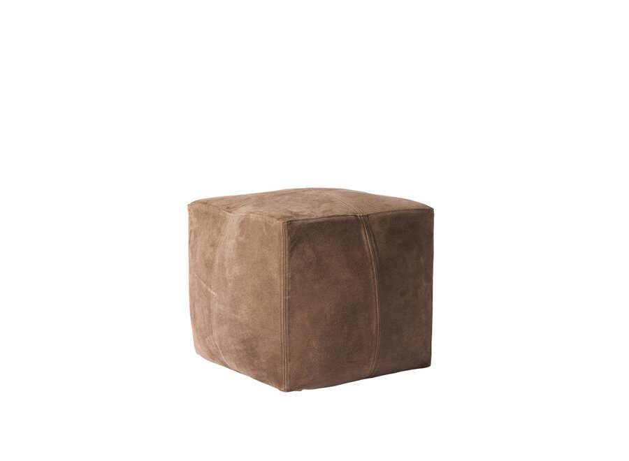 Tabouret 'Bronx' - suède