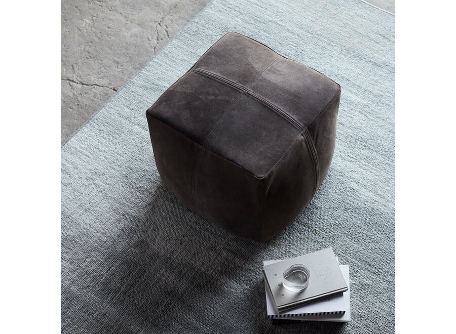 Tabouret 'Bronx' - suède