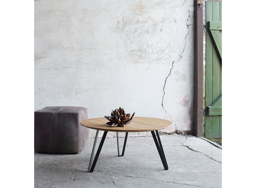 Tabouret 'Bronx' - suède